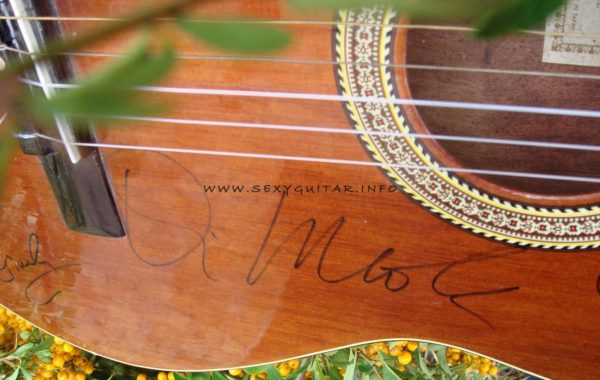 Al Di Meola autograf na Luxor Concert