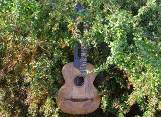 Unikatowa gitara “grała” w filmie Dodek na froncie 1936 r